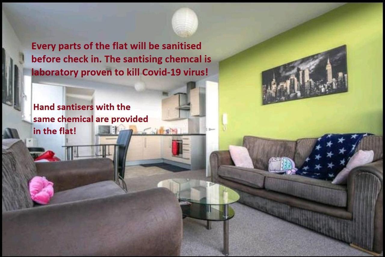 Large 3 Bedrooms In Liverpool City Centre, Free Parking Exterior foto
